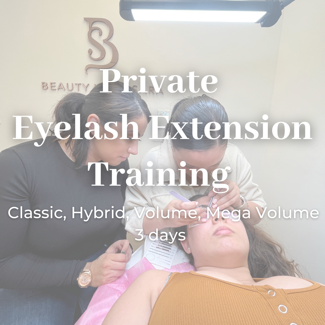 Private Eyelash Extension Training – Beauty With Sara LLC